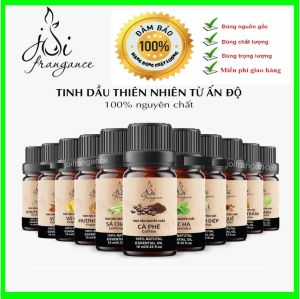 Tinh dầu xông phòng thiên nhiên tinh dầu nguyên chất - Lọ 10 ml tinh dầu Ấn Độ Tinh dầu bạc hà sả chanh
