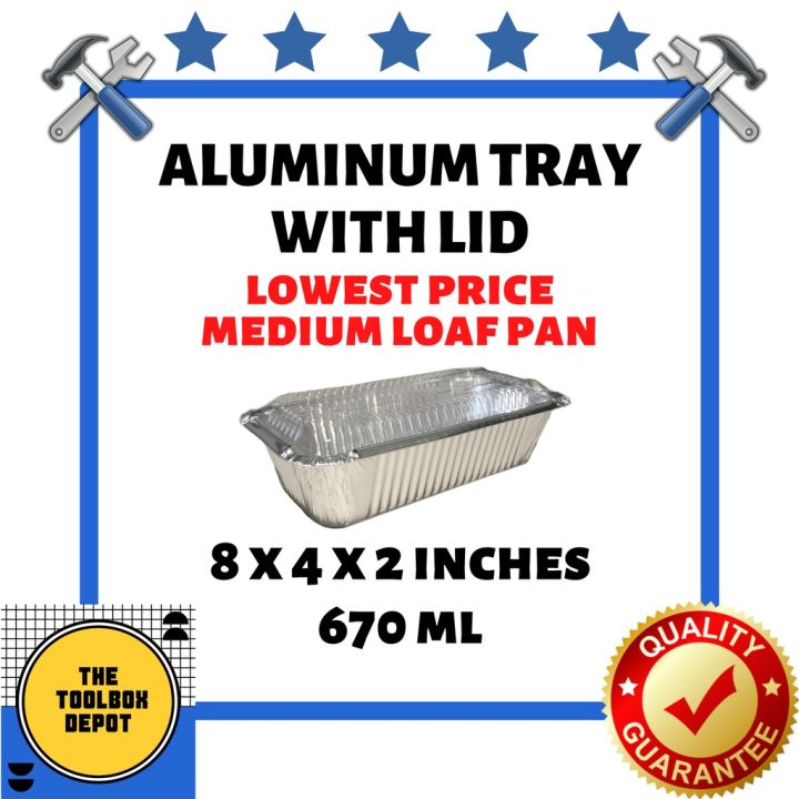 Aluminum Foil Loaf X Baking Pan Pactiv Y60835 Lb Aluminum Full