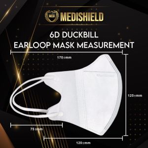 Zero Degree 50pcs Medi Duckbill Face Mask Duckbill Mask 3D Mask 50PCS Mask Itik 3D Face Mask Duckbill Disposable Mask Face Mask Viral Face Mask KKM Approved Medical Grade Duckbill Face Mask(MDA Approved)