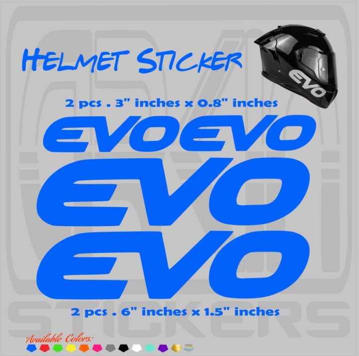 evo%20Helmet%20Sticker%20set%20standard%20size%20cutout%20vinyl%20sticker%20-%20Image%202