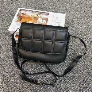 Tas Selempang Bahu Wanita Sling Bag Kulit Sintetis Korea Elegan Simple