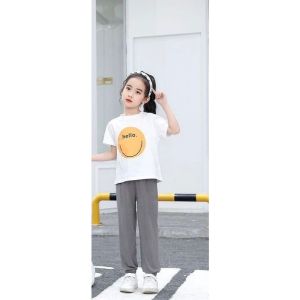 BBKid🦄️Kid 2-12Y Long Pants Cooling Ice Silk Fabric Seluar Panjang NUU001