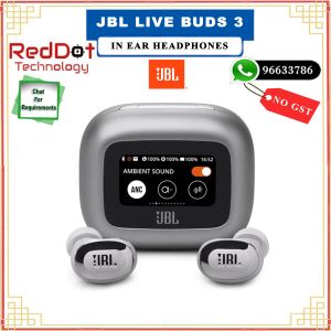 JBL Live Buds 3 In Ear Headphones Silver