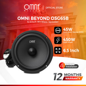 Audio kereta OMNI BEYOND OSG6.5B 6.5" Mid Bass Speaker 450W 6.5 Inch Car Spiker Universal Audio Kereta Car Horn - Perodua Proton Honda Toyota Nissan Kia Hyundai Mazda Subaru Mitsubishi
