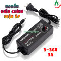 Nguồn đa năng chỉnh vôn DC 3-36V có LED hiển thị. 