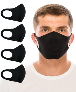 3D BLACK MASK BREATHABLE REUSABLE FACE MASK DAILY WEAR MASK