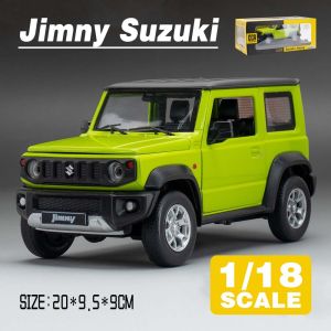 LEO 1:18 Suzuki jimny SUV Metal Diecast Alloy Toy Car Model Trucks For Kids Toys Vehicles Hobbies Collection