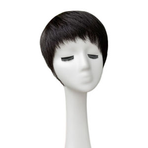 J2522FT 100% Human Hair Wigs For Women Short Wig Hair Modern Style Full Machine Wig Fashion Type For Female Gift For Mother