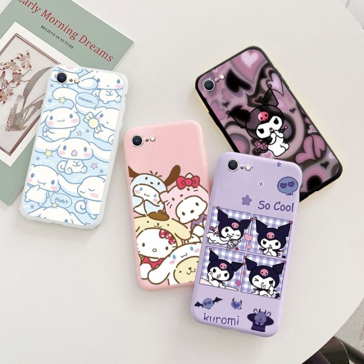 Sanrio My Melody Kuromi Silicone Case For iPhone 7 8 Plus SE 2022