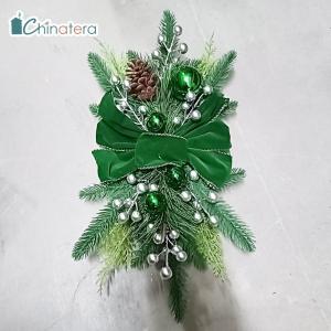 Chinatera Christmas Wreath Stair Garland Christmas Tree Pendant Glowing Christmas props Christmas Curtain Pendants Garlands Christmas Decoration Home Decor