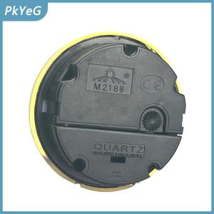 PkYeG Đồng hồ cổ điển Thủ Công Thạch Anh Phong trào dia.65mm đồng hồ tròn chèn số Roman đồng hồ nhỏ số Arabic trang trí tường