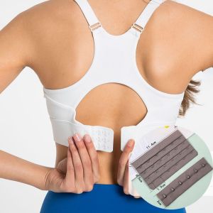 REEBO Useful Female For Bra 4 Rows 6 Hook Bra Extension Buckle With Buckle Bra Extenders Lingerie Strap Bra Extenders Strap Intimates Accessories