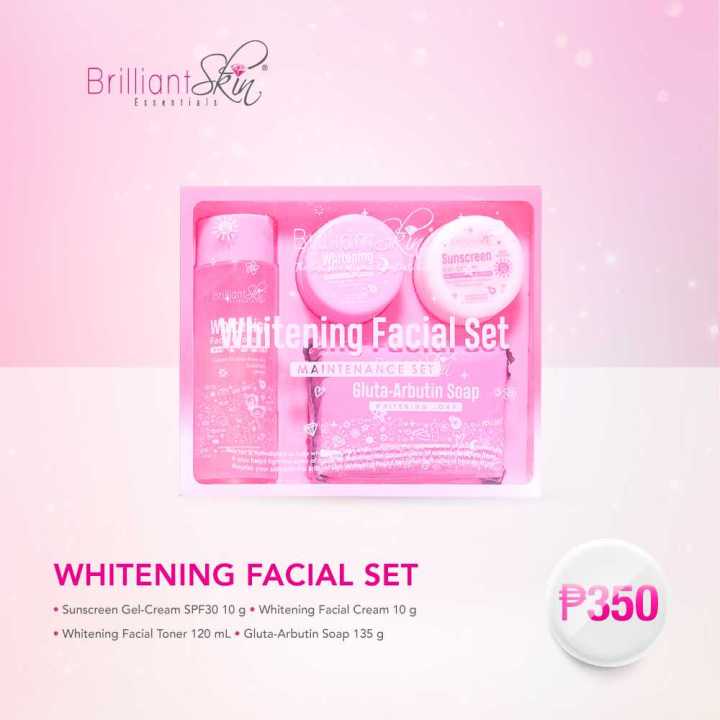 Brilliant Skin Essentials Whitening Facial Set Set | New And Improved ...