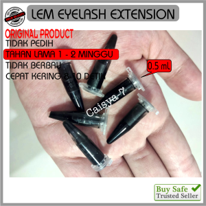 Lem Krim Eyelash Extension Premium 0.5 ml - Tahan Lama 1-2 Minggu Tidak Berbau Cepat Kering