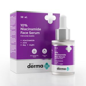 The Derma Co 10% Niacinamide Face Serum For Acne Marks And Acne Prone Skin For Men and Women - 30 ml(dermaco)