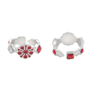 clu Demon Slayer Ring Anime Cosplay Finger Rings Fashion Jewelry Adjustable Kimetsu No Yaiba Gifts ulc