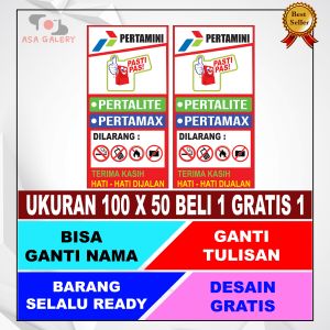 SPANDUK BANNER POM MINI UKURAN 100 X 50 BISA GANTI NAMA DAN TULISAN DESAIN GRATIS