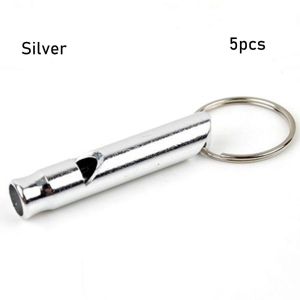 UNIITY 1/2/5/10pcs 7 màu với Keyring Ngoài trời Còi sinh tồn Còi khẩn cấp Phụ kiện đào tạo Công cụ EDC