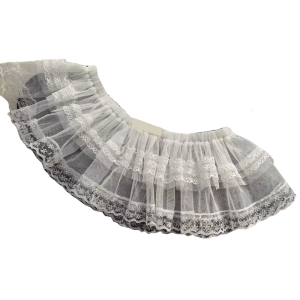 Breathable Soft Mesh Skirt for Girls Elastic Waistband Decorative Toddler Fart Curtain Comfort for Various Occasion