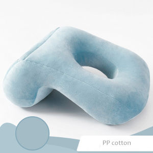 XY Multifunctional Pillow Nap Soft Plush Color Home Office Desk Elastic Middle Hollowed Nap Memory Pillow YX