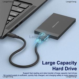 [COD] Laogeliang 10Gbps Type C TO Micro B สาย USB3.0 HDD CABLE 3A ฮาร์ดดิสก์ไดรฟ์โอนข้อมูลอย่างรวดเร็วสำหรับแล็ปท็อปโทรศัพท์ดิสก์ภายนอกแท็บเล็ต
