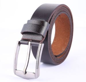 Ikat Pinggang Casual Pria - Coklat Tua