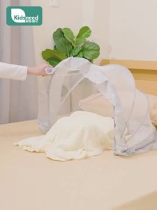 Costney มุ้งกันยุงสำหรับเด็กทารกผ้าคลุมกันยุงอเนกประสงค์แบบเต็มหน้าสำหรับเด็กทารกผ้าคลุมกันแสงพับได้