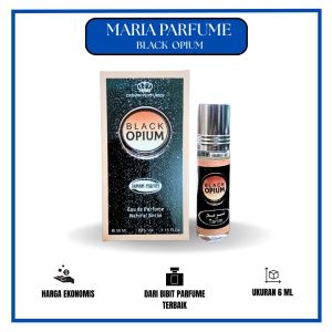 TARIM PARFUME BLACK OPIUM PERBOX ISI 6 BOTOL
