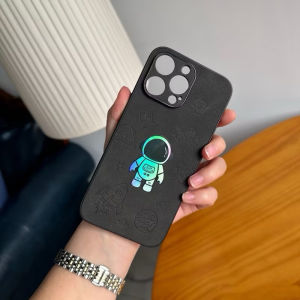 Softcase Gradien iPhone 15 Plus 15 Pro Max - 14 Pro Max - 13 Pro Max Premium Quality TPU Leather Holo Case