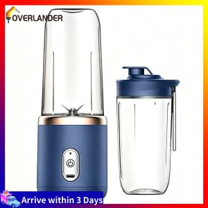 Wireless Ice Crusher Cup with Rechargeable Battery Multi-Function Juicer for Travel and Outdoor Sports