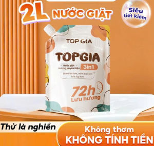 Nước Giặt TopGia 3in1 Hương Lavender Dịu Nhẹ Làm Sạch Vết Bẩn Lưu Hương 72h