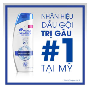 [NK Mỹ] Dầu gội và xả 2in1 Head&Shoulders 370ml nhập Mỹ Classic clean I Hạnh Nhân I Smooth&Silky - TD Shop