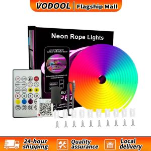 【Fast delivery】 Outdoor Waterproof Flexible Neon LED Strip Light IP67 for Party Garden and Patio Decor