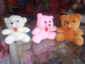 Boneka Teddy Bear Mini 14cm Bucket Wisuda