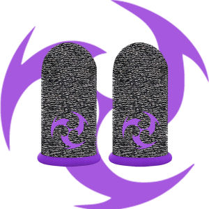 【🔥New Star Rail】BlueWow General Thunder Nashida Game Finger Cots For Genshin PUBG Gamepad Controller Touch Screen Anti-Sweat Sensitive Finger Cot Gloves