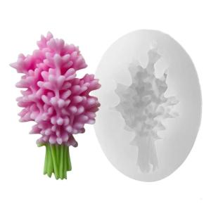 Linh hoạt mùi hoa oải hương treo khuôn dễ dàng để sử dụng Silicone đồ treo trang trí khuôn để làm mặt dây chuyền mùi hoa oải hương
