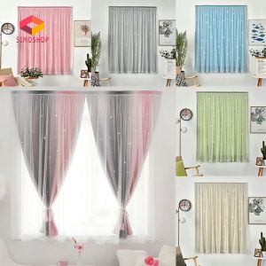 SIM ม่านเวลโคผ้าม่านหน้าต่าง 2 ชั้น ผ้าม่านกันแสง ม่านหน้าต่าง ผ้าม่าน UV และทึบแสง กันแดดดี