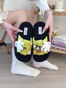 [Free Shipping] Cute Cartoon-Style WomenS Summer Sandals 2026 New Design Thick-Soled Height-Increasing Perfect For Pairing With Dresses Casual Beach Sandals