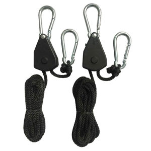 1/2/4/6/8/10/12/14/16pcs Ratchet Locking Hanger 1/8 Lift Pulley Lifting Pulley Hook Lamp Pulley Ropes Pulley for Camping