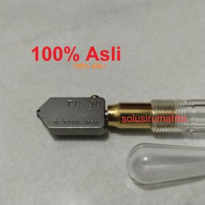 Alat pemotong kaca TOYO TC-30 Asli 100% Original Osaka Japan pisau potong glass cutter cutting tc30