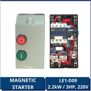 100% CU Magnetic Starter Switch With Enclosure Magnetic Contactor 220v With Box Magnetic Contactor Switch