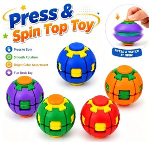 Shipped from Manila 3D Printed Decompress Spinning Ball Fidget Spinner Toy