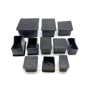 1pcs Plastic Footing Square Rectangular Tube Plastic Footing