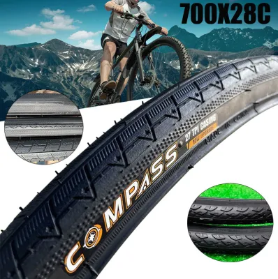 COMPASS Road Bike Tire 700X23/25/28/35/38c 700c Non-slip Ultralight Bicycle Tire Wire Bead