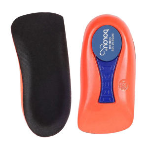 1Pair Orthopedic Half Insoles Shoes Sole Shock Absorption Deodorant Breathable Cushion Running Insoles Plantar Fasciitis Feet Insoles Arch Supports Orthotics Inserts Relieve Flat Feet High Arch Foot Pain