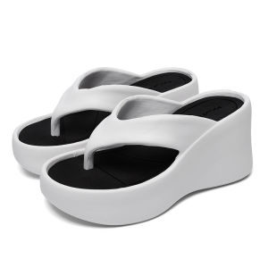 [Free Shipping] WomenS Summer Fashion High-Heeled Sandals Korean-Style Work Sandals Platform Sandals With A Thick Sole And Wedge Heel