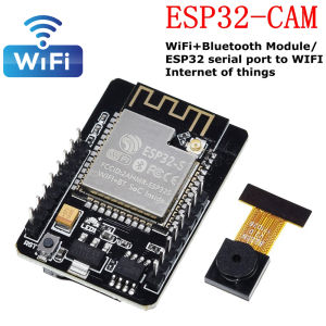 SeasboatESP32-CAM WiFi+Bluetooth Module Camera Module Development Board ESP32 with Camera Module OV2640 2MP for Arduino