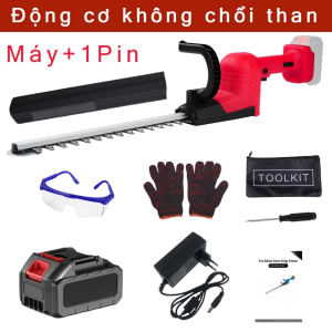 Máy cắt tỉa hàng rào chạy pincắt tỉa sân vườn máy tỉa hàng rào pin 2000Wmáy cắt hàng ràoCắt cành dày 15MM