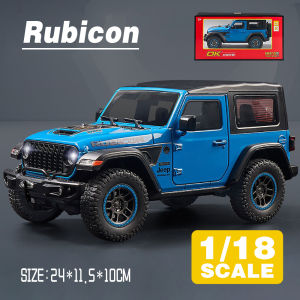 LEO 1:18 Jeep Wrangler Rubicon Diecast Model Car Alloy Cars Toys Collection Gift For Kids Boy Girl