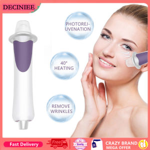 DECINIEE RF EMS Microcurrent Face Beauty Pen LED Photon Skin Rejuvenation Red Light Radio Frequency Beauty Import Instrument Anti Wrinkle